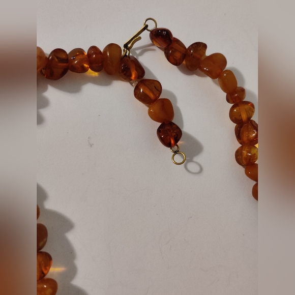 Genuine Soviet Baltic Amber Necklace - Picture 10 of 11